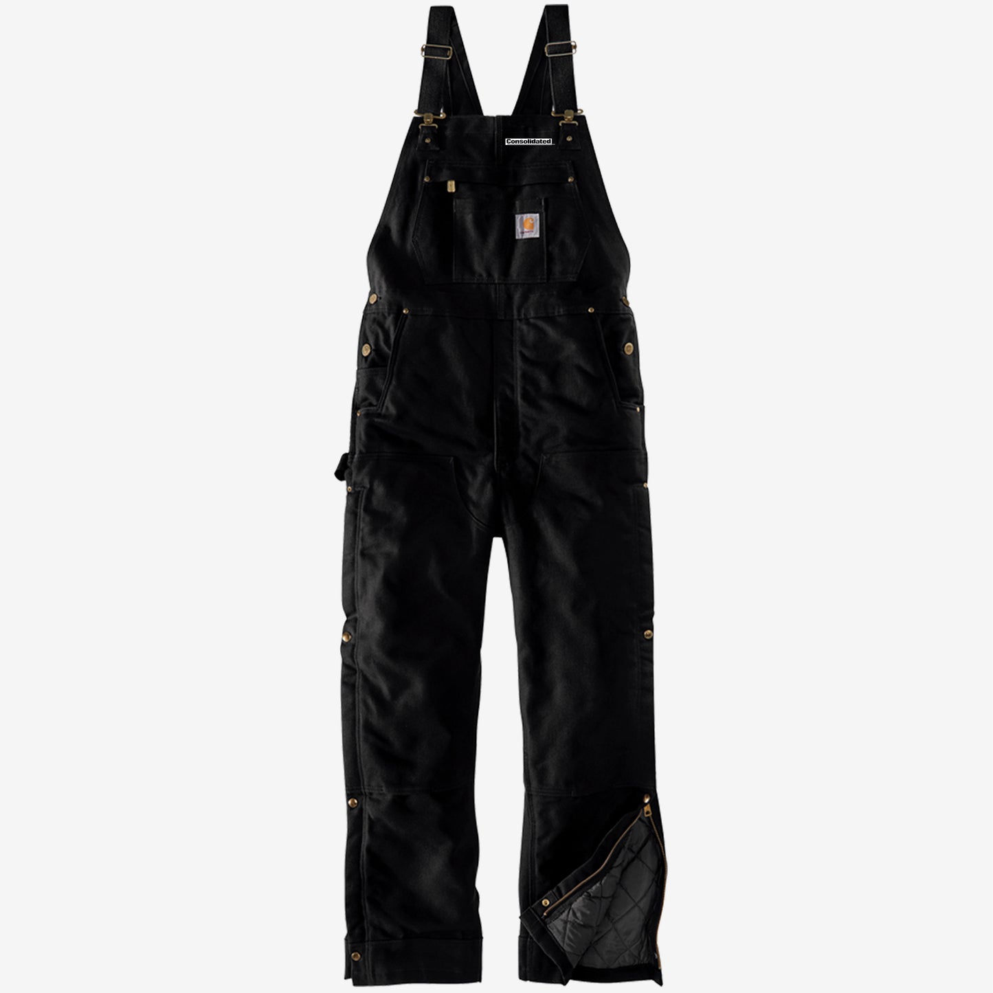 Carhartt Firm Duck Insulated Bib Overalls