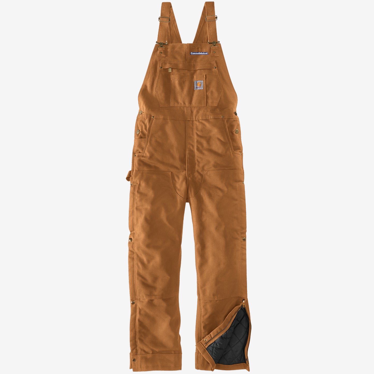 Carhartt Firm Duck Insulated Bib Overalls