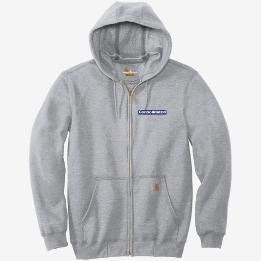 Carhartt Midweight Hooded Zip-Front Sweatshirt