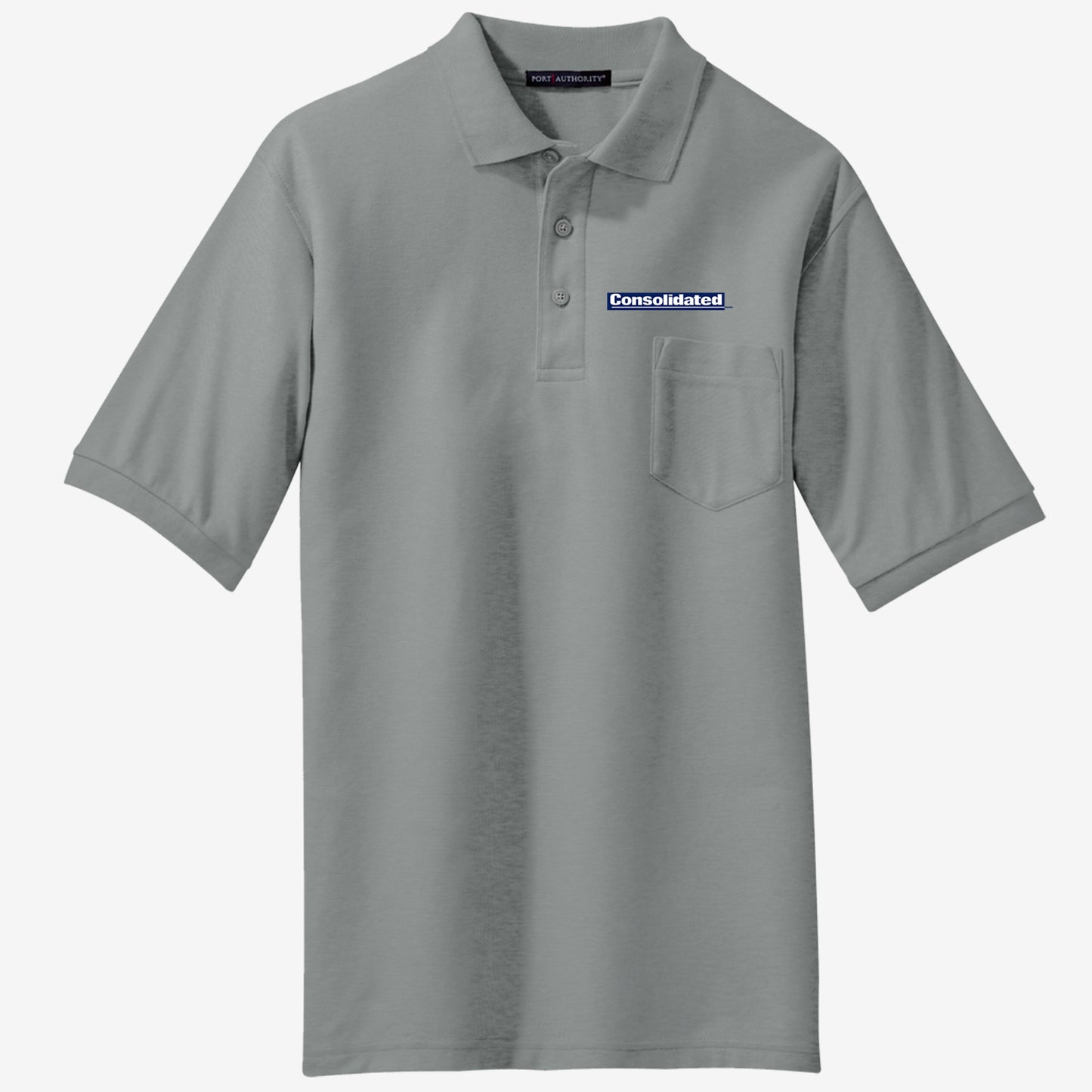 Port Authority Silk Touch Polo with Pocket