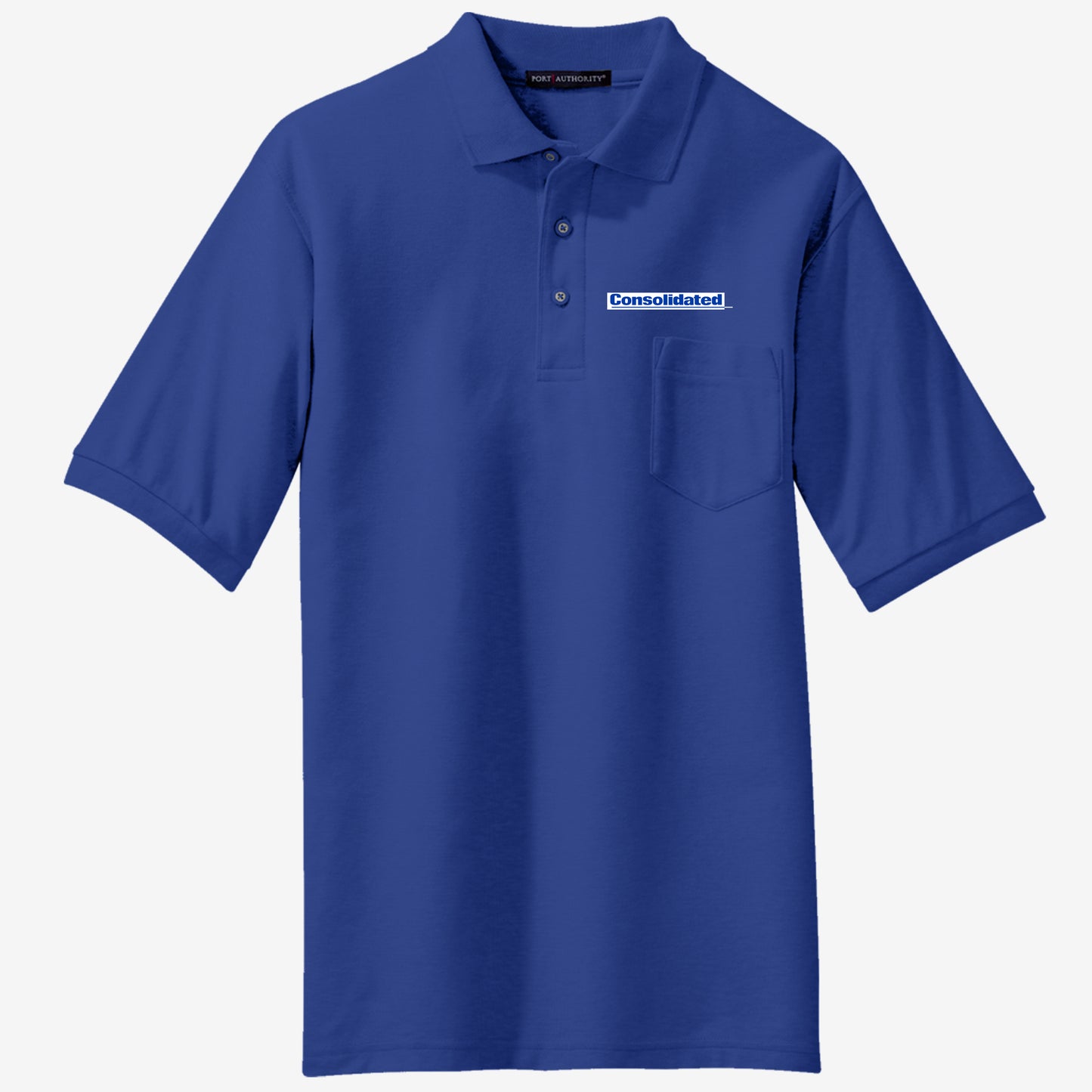 Port Authority Silk Touch Polo with Pocket