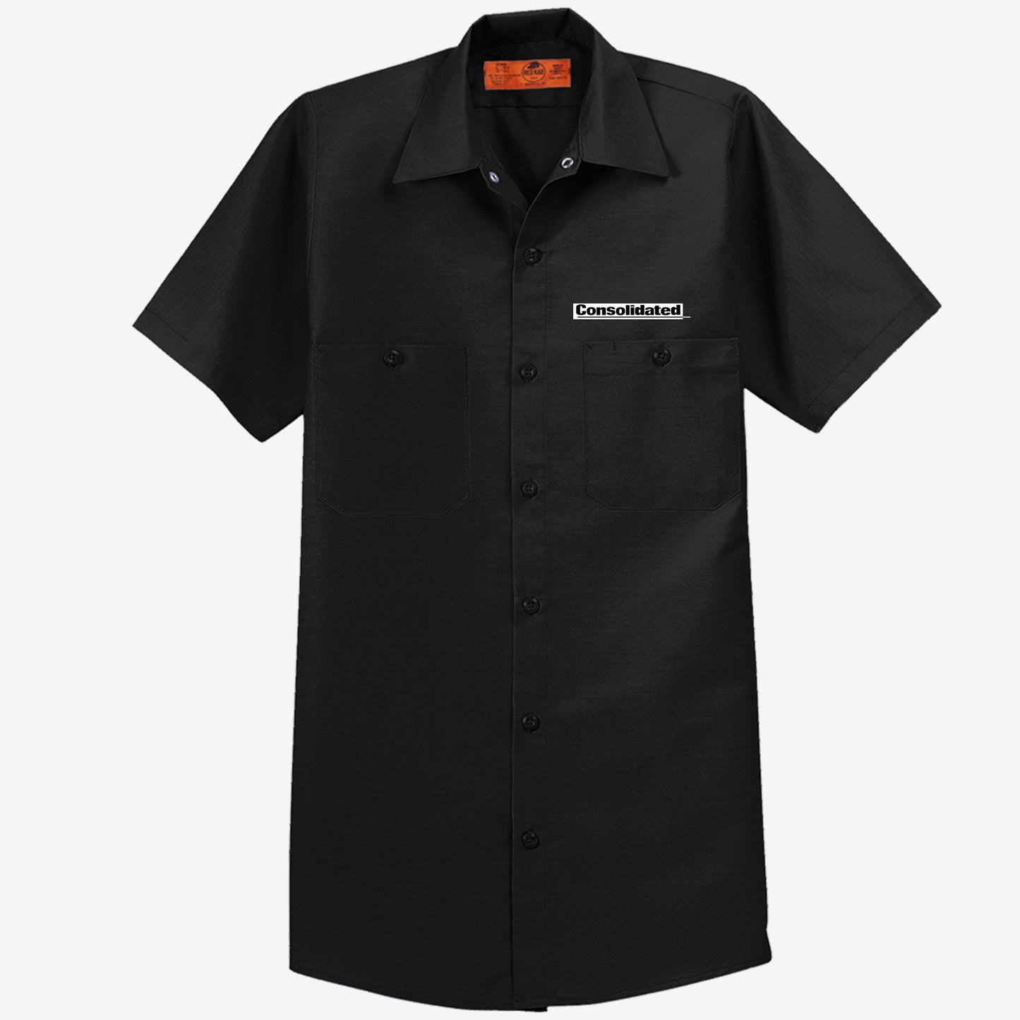 Red Kap Short Sleeve Industrial Work Shirt