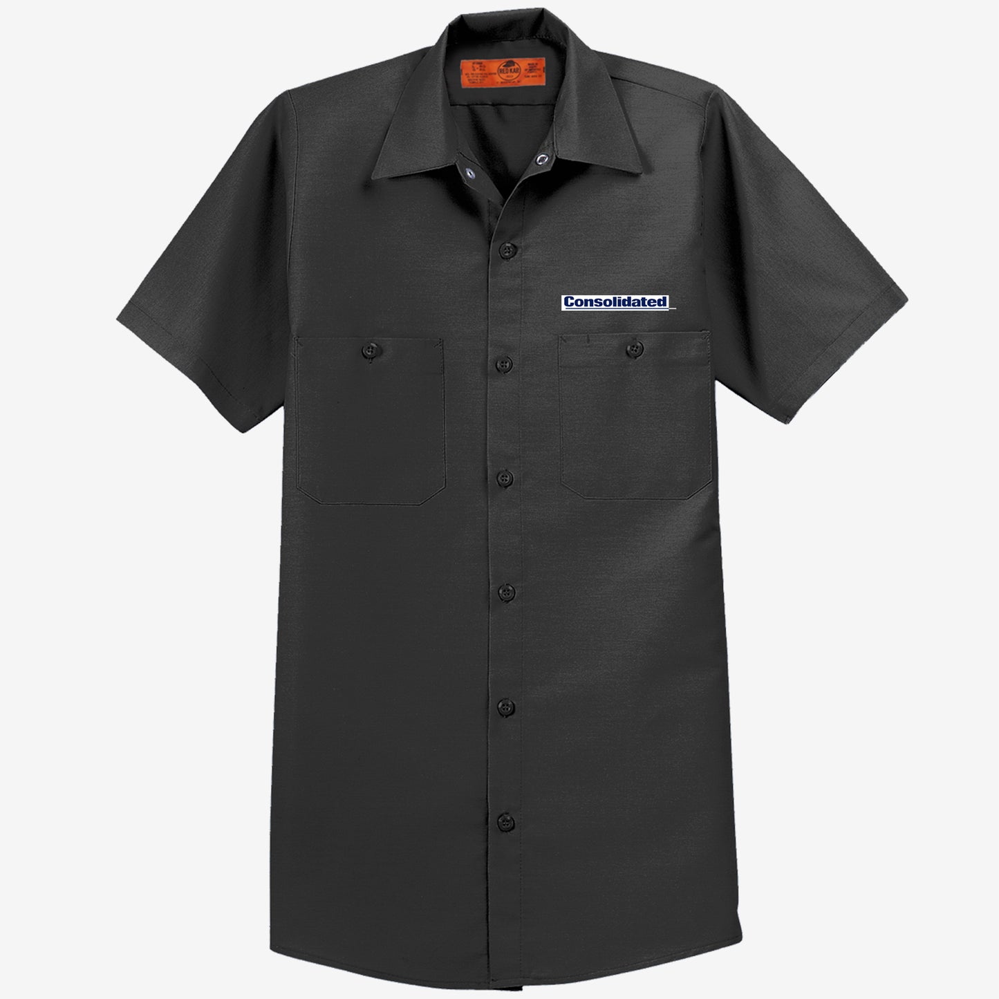 Red Kap Short Sleeve Industrial Work Shirt