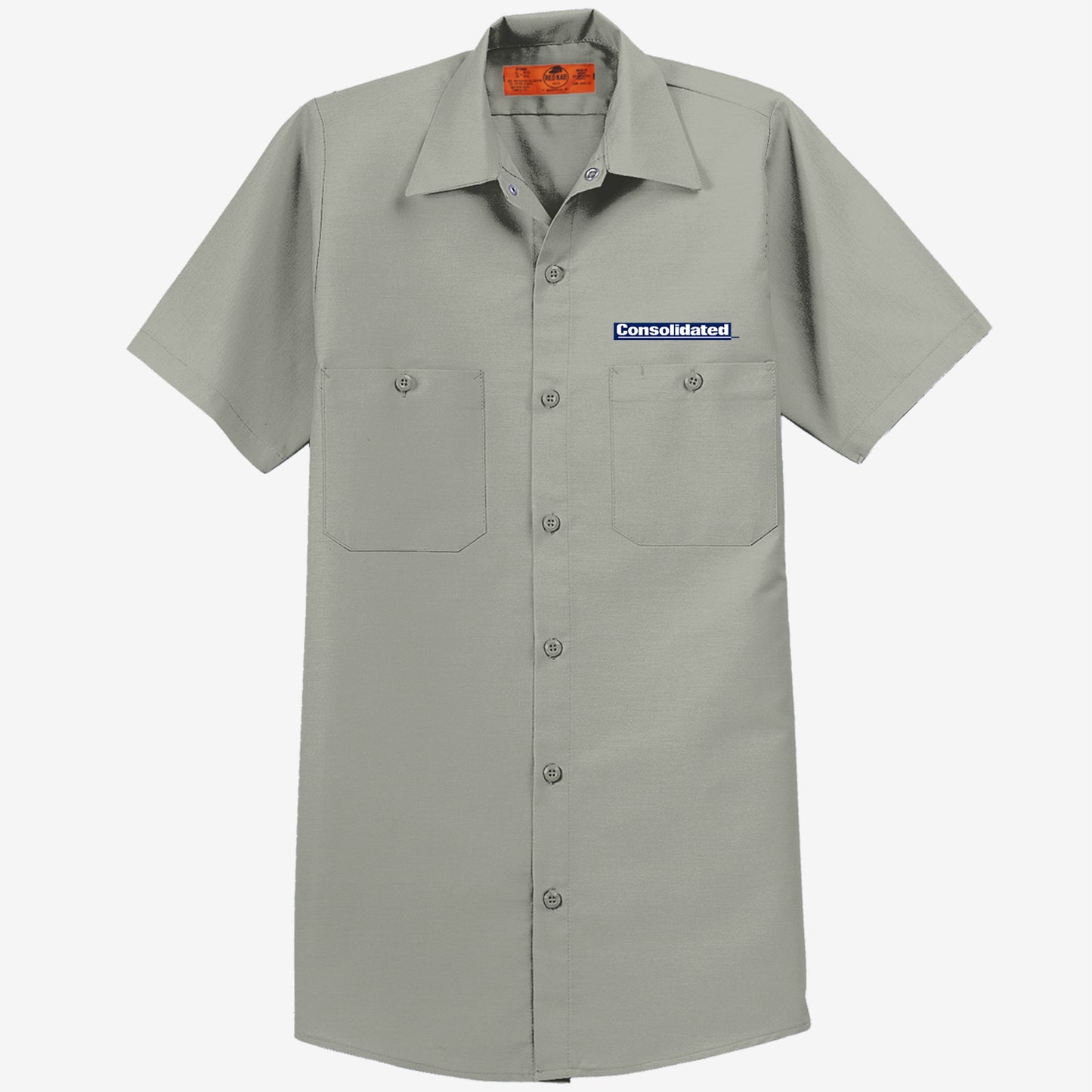 Red Kap Short Sleeve Industrial Work Shirt