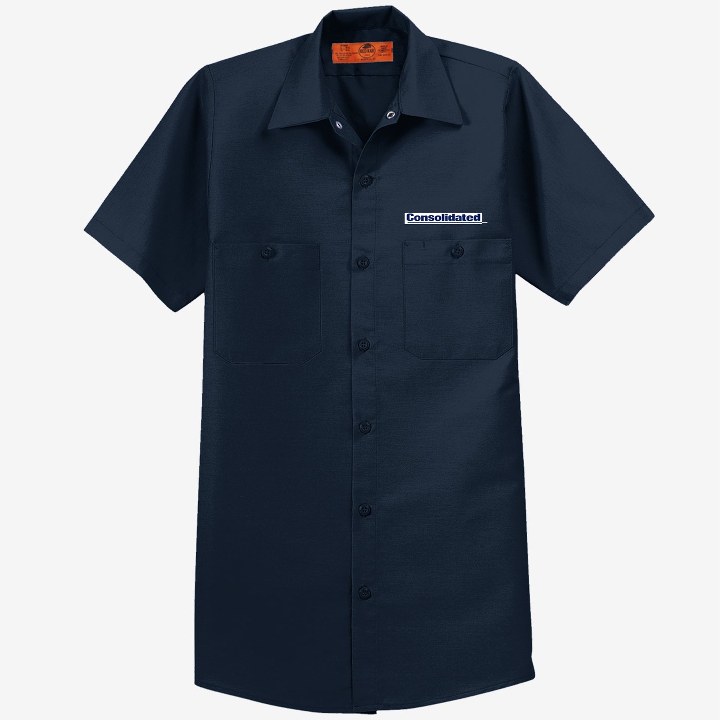 Red Kap Short Sleeve Industrial Work Shirt